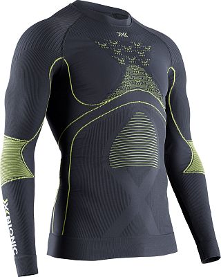 Превью  Термофутболка X-BIONIC Energy Accumulator 4.0 Round Neck LG SL Men Charcoal/Yellow